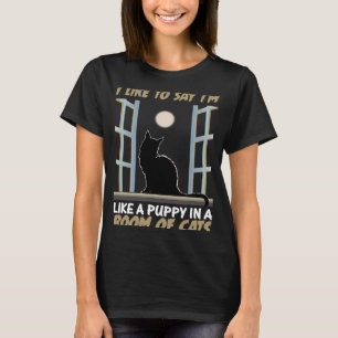 Camiseta gatinhos de ressaca em uma sala de gatos