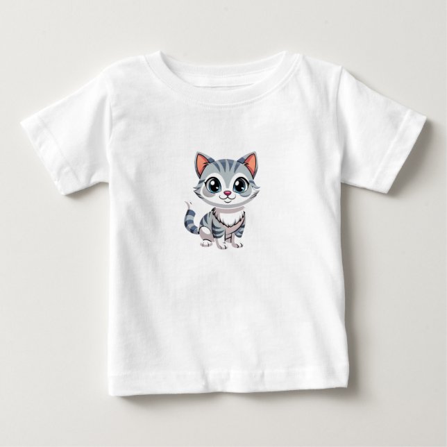 Camiseta Gatinhos e Gatinhos Cons - Companheiros Felinos Ad (Frente)