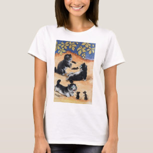 Camiseta Gatinhos e Ratos, Louis Wain
