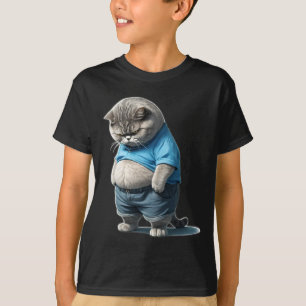 Camiseta Gatinhos Gordos De Retro Gatinhos Engraçados De Ga