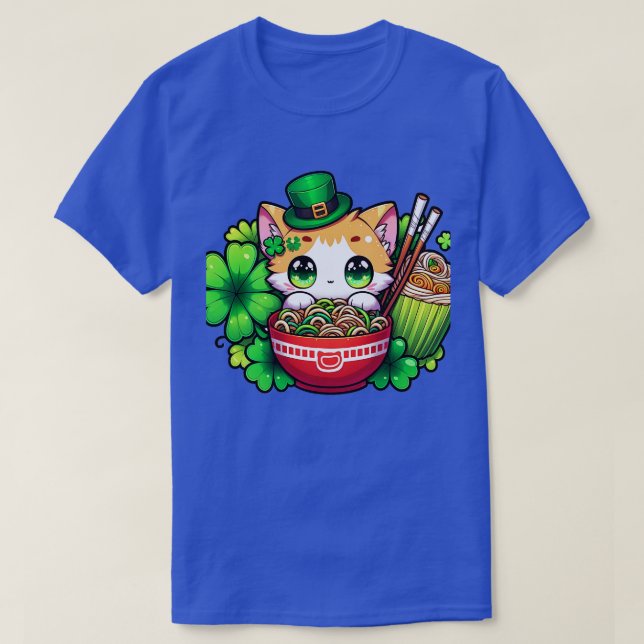 Camiseta Gatinhos irlandeses de Dia de São Patrício bonito  (Frente do Design)