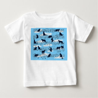 Camiseta gatinhos musicais