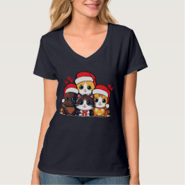 Camiseta Gatinhos papais noeis