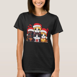 Camiseta Gatinhos papais noeis