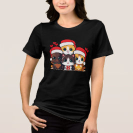 Camiseta Gatinhos papais noeis