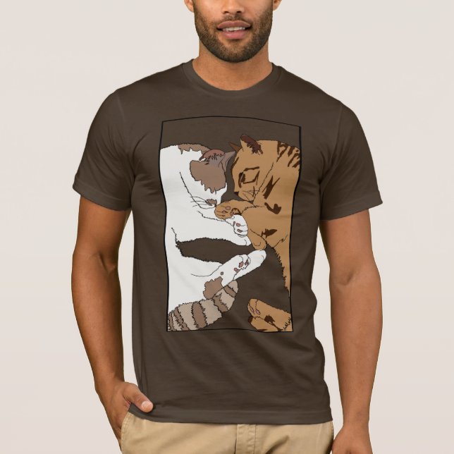 Camiseta Gatinhos sonolentos (Frente)