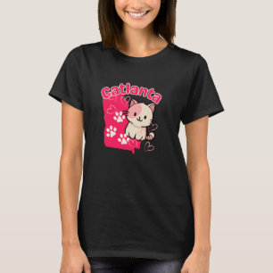 Camiseta Gatlanda Atlanta Geórgia Mães de Gatos Amantes de