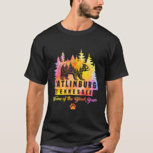 Camiseta Gatlinburg Tennessee Bear Excelente Montanhas Ti