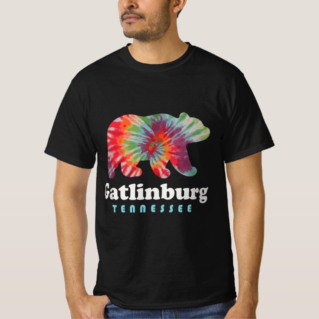 Camiseta Gatlinburg Tennessee Bear Excelente Montanhas Ti (Frente)