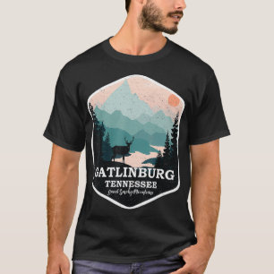 Camiseta Gatlinburg Tennessee Excelente Montanhas Enfumaça