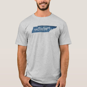 Camiseta Gatlinburg Tennessee Wood Grain