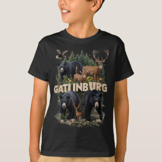 Camiseta Gatlinburg Wildlife Collage