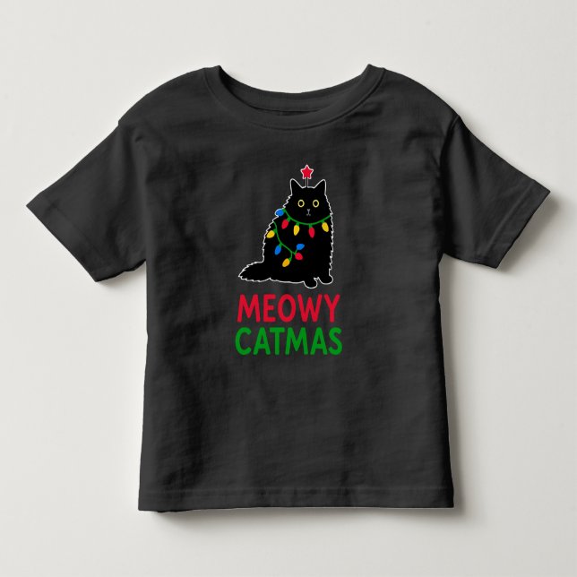 Camiseta Gatnatal Meow (Frente)