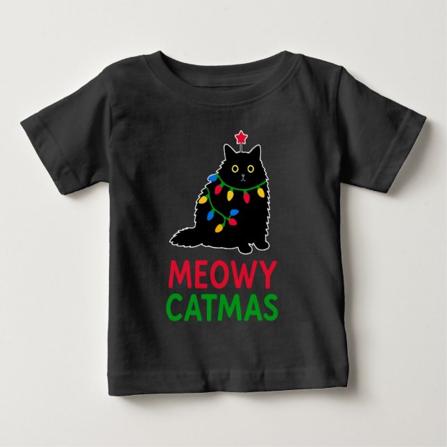 Camiseta Gatnatal Meow (Frente)