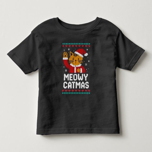 Camiseta Gatnatal Meowy (Frente)