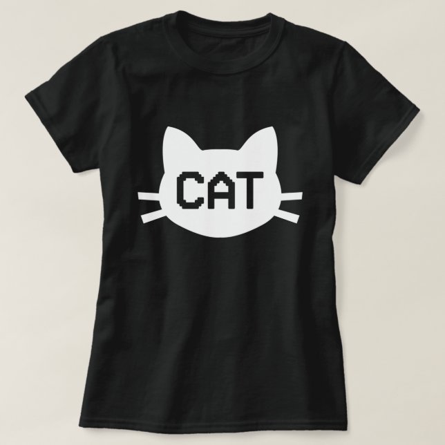 CAMISETA GATO (Frente do Design)