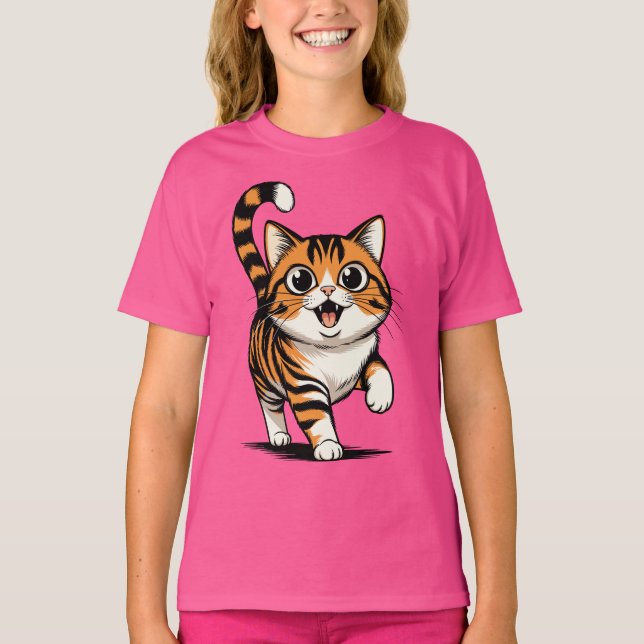 Camiseta gato (Frente)