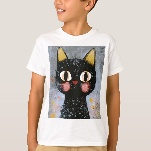 Camiseta gato (Frente)