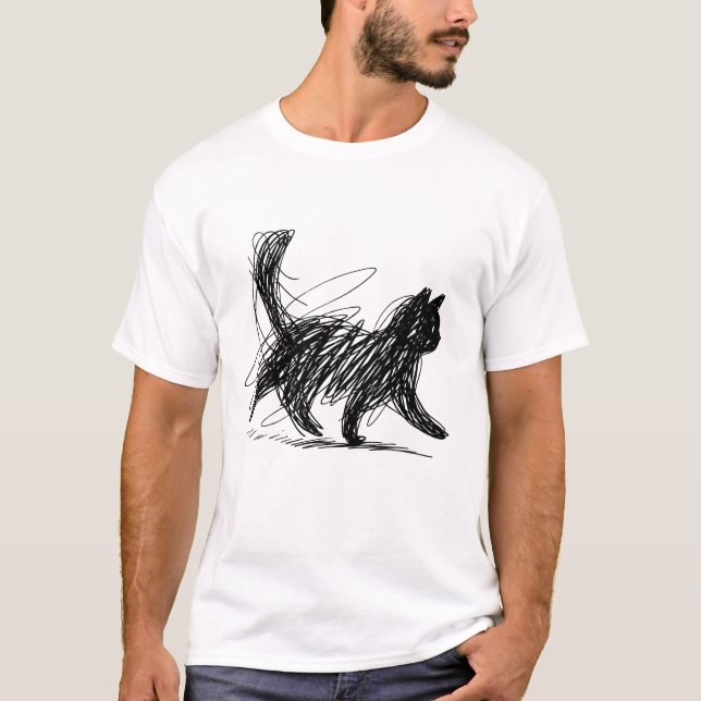 Camiseta Gato (Frente)