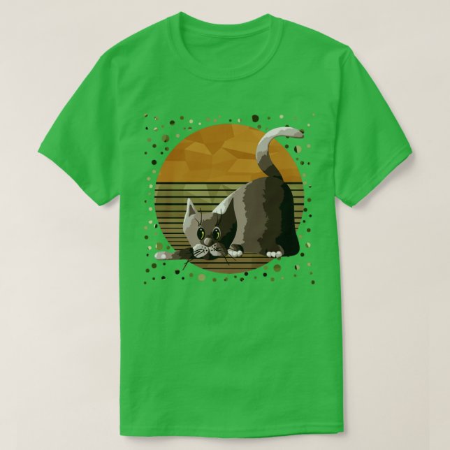 Camiseta gato29 (Frente do Design)