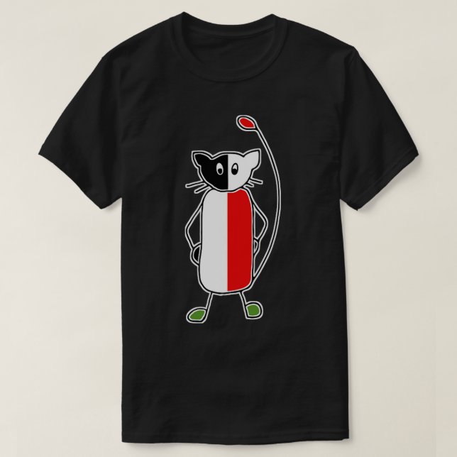 Camiseta gato6 (Frente do Design)