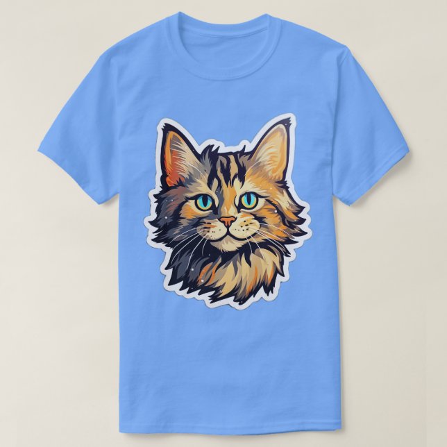 Camiseta Gato 48 (Frente do Design)