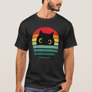 Camiseta Gato Adolescente Gatinho Estilo Retrorista Mulhere