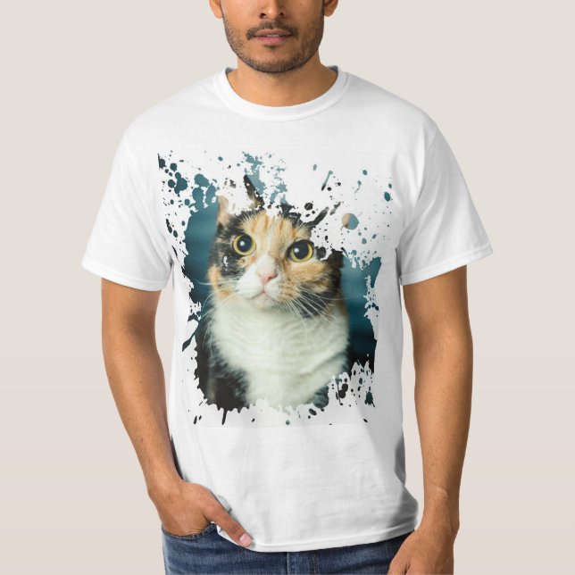 Camiseta Gato Adorável (Frente)