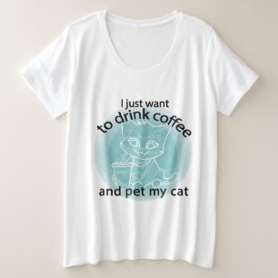 Camiseta Gato adorável