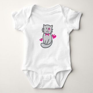 Camiseta Gato Adorável | Camiseta Infantil Gatinho