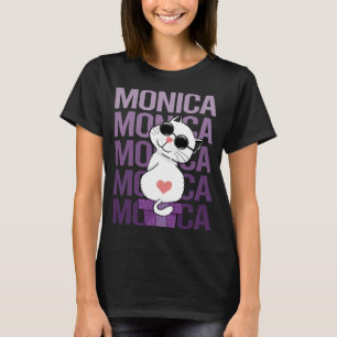 Camiseta Gato Adorável - Nome Mônica