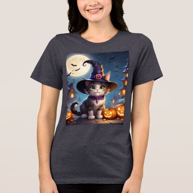 Camiseta Gato alegre (Frente)