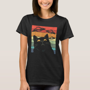 Camiseta Gato Alien UFO