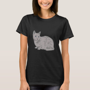 Camiseta Gato ama gato Corão Meu gato