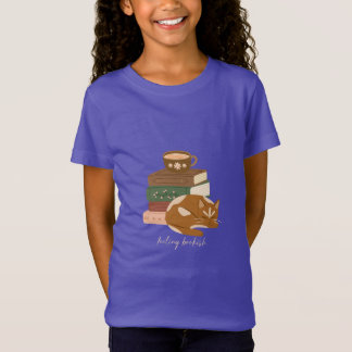 Camiseta Gato Amante de Livros