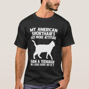 Camiseta Gato American Shorthair