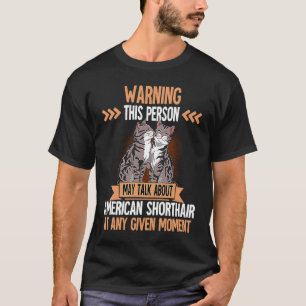 Camiseta Gato American Shorthair 45