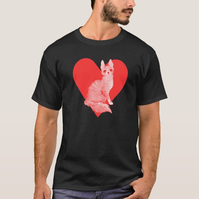 Camiseta Gato Angorá Turco (Frente)