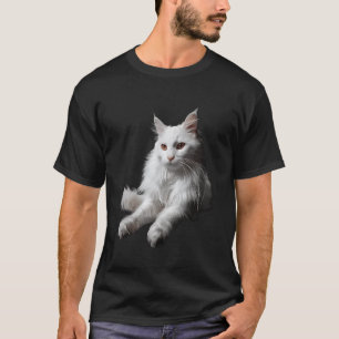 Camiseta Gato Angorá Turco