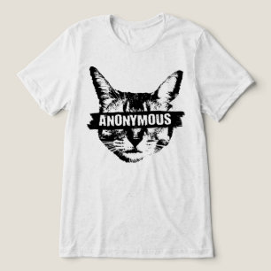 Camiseta Gato Anônimo