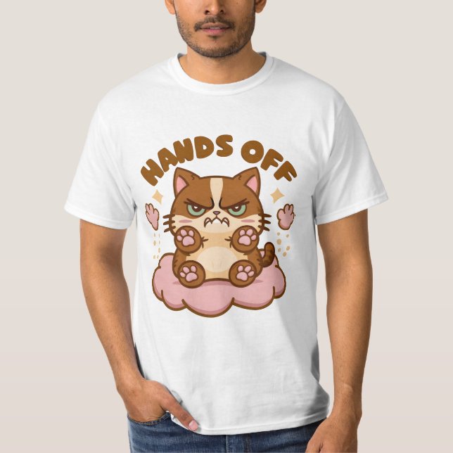 Camiseta Gato antissocial bonito (Frente)