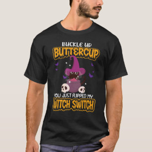 Camiseta Gato Aperte o Cinto Buttercup Você Acabou de Acion