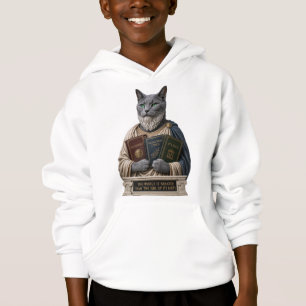 Camiseta Gato Aristóteles Azul Russo