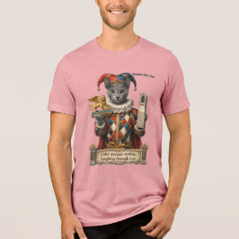 Camiseta Gato Arlequim Azul Russo
