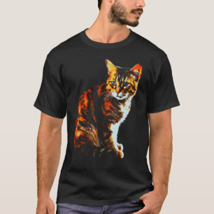 Camiseta Gato-Arte - Gato de Gato-Pet