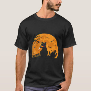Camiseta Gato Assassino Com Faca Engraçada Assassinato Hal