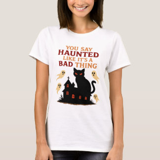 Camiseta Gato Assombrado