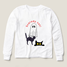 Camiseta Gato assustador