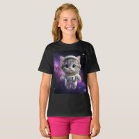 Gato Astronauta Fofo no Espaço - Galáxia Cósmica 3