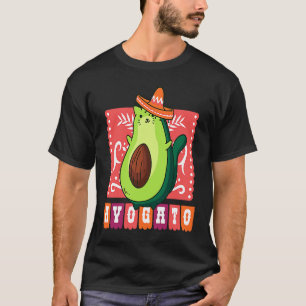 Camiseta Gato Avogato Abacate Gato